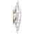 Visual Comfort Julie Neill for Visual Comfort Signature Gianna 21" Layered Sconce in Burnished Silver Leaf with Clear Glass For Sale - Image 4 of 13