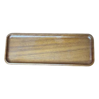 Mid-Century Swedish Teak Tray from Äkta Teak, 1960s For Sale