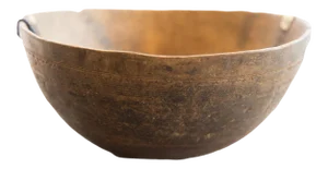 Vintage African Wooden Bowl
