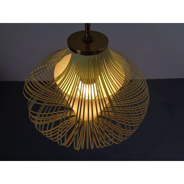 Filigree Spaghetti Ceiling Lamps, Italy, 1950s, Set of 2 For Sale - Image 10 of 18