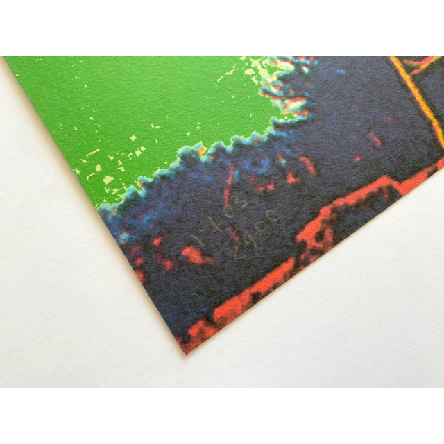 Paper Andy Warhol Vintage 1986 Limited Edition Endangered Species Large Fine Art Lithograph Print " African Elephant " 1983 For Sale - Image 7 of 12