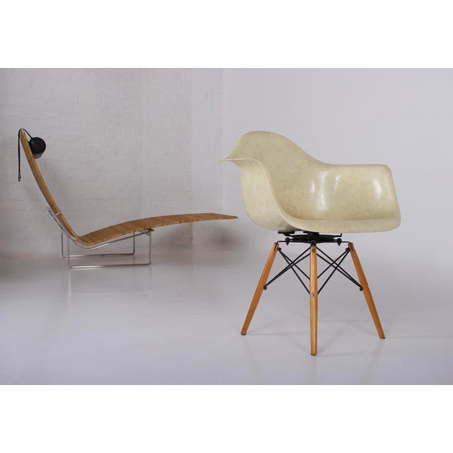 Beige Chair by Charles Eames for Herman Miller, 1950s For Sale - Image 8 of 13