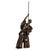 Japanese A Fine Japanese Meiji Period Antique Bronze Sculpture of a Samurai Warrior For Sale - Image 3 of 18