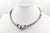 Late 20th Century Italian Yurman Style Sterling Silver Cable Collar Necklace For Sale - Image 11 of 12