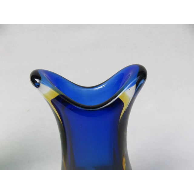 Italian Murano Glass Vases from Murano, 1960s, Set of 2 For Sale - Image 14 of 17