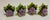 Vintage German Porcelain Flower Place Card Holders - Set of 9 For Sale - Image 11 of 11