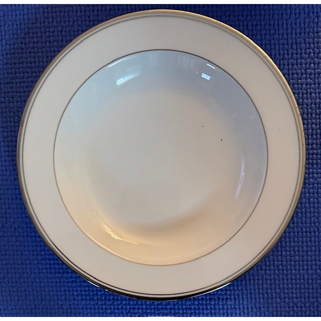 Ceramic 72 Piece Fine China-Waterford Kilbarry Platinum (Place Setting for 12) For Sale - Image 7 of 12