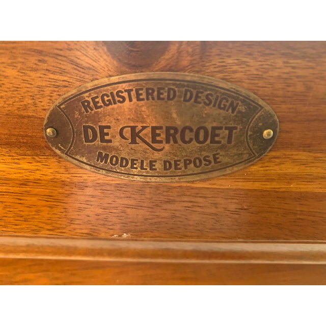 Brown Vintage French Mini Butcher Block Charcuterie Table Top Cutting Board For Sale - Image 8 of 12