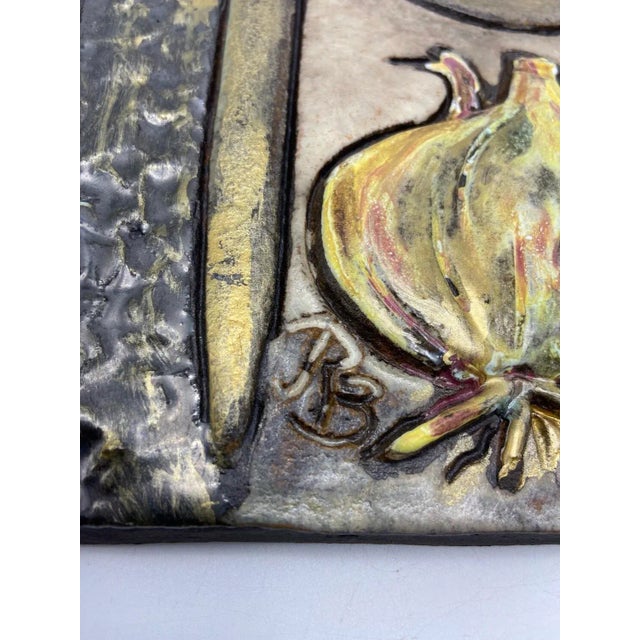 Culinary Wall Decoration from Otto Keramik For Sale - Image 3 of 7