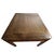 Chinese Antique Peach Wood Square Table in Ming Dynasty Style For Sale In Chicago - Image 6 of 11