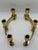 Mid 20th Century Vintage Dirilyte Gold Tone 6 Candle Candelabra Set For Sale - Image 5 of 10