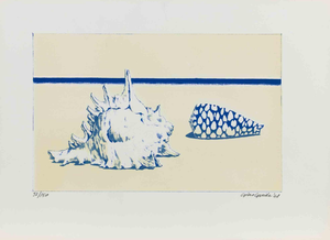 Gino Guida, Shells, Etching, 1968