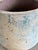 Rustic Terra Cotta Garden Urn With Verdigris Patina For Sale - Image 3 of 9