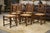 1950s Brutalist Oak Chairs, 1950s, Set of 6 For Sale - Image 5 of 15