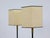 Enameled Metal Floor Lamps with Hexagonal Lampshades by Angelo Brotto for Esperia, 1950, Set of 2 For Sale - Image 9 of 10