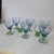 Blue Postmodern Bahia Glass Set in Blown Glass by Bormioli Rocco, Italy, 1980s, Set of 8 For Sale - Image 8 of 18