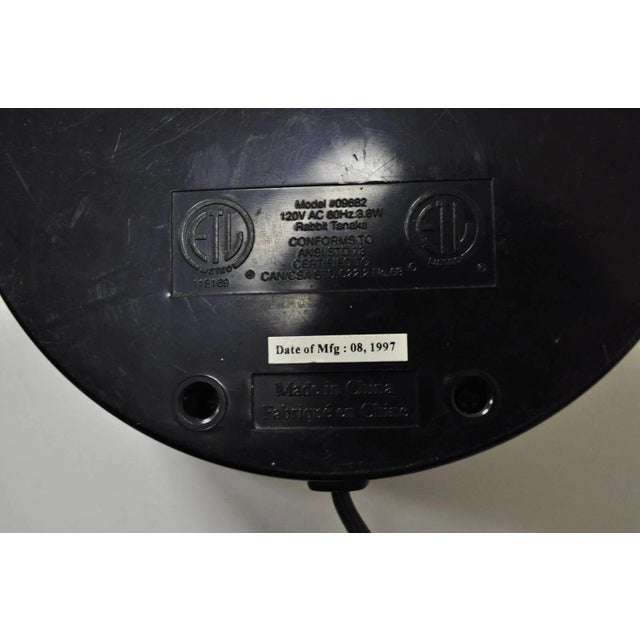 Vintage 1996 Rabbit Tanaka Lumaseries CyberSpace White Kinetic Wall Art For Sale - Image 9 of 10