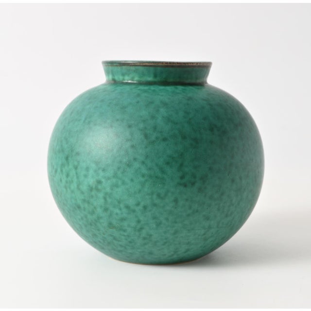 Gustavsberg Argenta Vase by Wilhelm Kåge for Gustavsberg, 1930s For Sale - Image 4 of 9