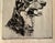 Figurative Vintage Original Etching of a German Shepherd Dog by Benson Moore For Sale - Image 3 of 6