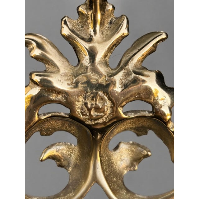 Vintage Virginia Metalcrafters Rococo Style 5x7 Picture Frame For Sale In Greensboro - Image 6 of 6