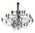 Model 2097 Chandelier by Gino Sarfatti for Flos, 1970s For Sale