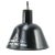 1950s Vintage Industrial Black Enamel Factory Pendant Lights For Sale - Image 5 of 5
