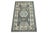 Turkish Oriental 21st Century Hand Knotted Limed and Clay Ash Turkish Oushak Rug 2' X 3'3" For Sale - Image 3 of 5