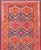 Antique Hand-Knotted Karajeh Gallery Rug in Wool With All-Over Geometric Design 4'4 X 12'8 For Sale In Atlanta - Image 6 of 12