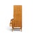 Mid 20th Century Broyhill Brasilia Mid Century Walnut and Brass Gentlemans Chest Highboy Dresser For Sale - Image 5 of 10