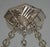 Hettier & Vincent Art Deco Pendant Chandelier Circa 1930 - Hexagonal Glass & Nickel For Sale - Image 6 of 14
