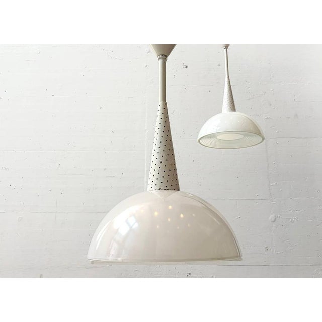Pendant Lamp by Mathieu Matégot for Holophane, France, 1950s For Sale - Image 5 of 13
