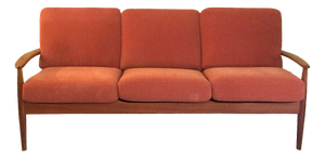 Vintage 3-Seater Sofa by Grete Jalk for France & Son, 1960s