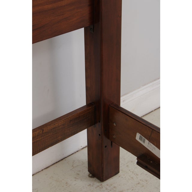 Lexington King Size Cherry Sheraton Style Bed For Sale - Image 10 of 18