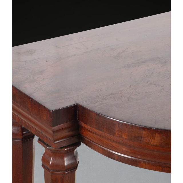 Regency Mahogany Serving Table, 1830 For Sale - Image 4 of 15