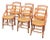 Late 19th Century Victorian Eastlake Style Ladder Back Cane Dining Chairs- Set of 6 For Sale
