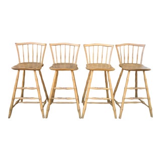Barton Sharpe Stools - Set of 4 For Sale
