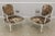 Pair French Louis XV Style Natural Hide Open Armchairs For Sale - Image 13 of 13