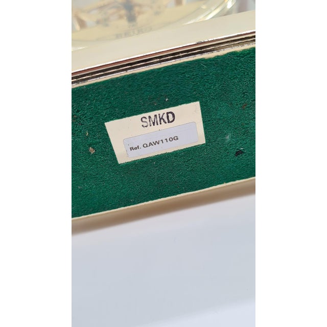 Japanese Seiko Quartz Table Clock, 1970s For Sale - Image 9 of 17