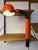 Danish Orange and Black Clamp Lamp For Sale - Image 11 of 11