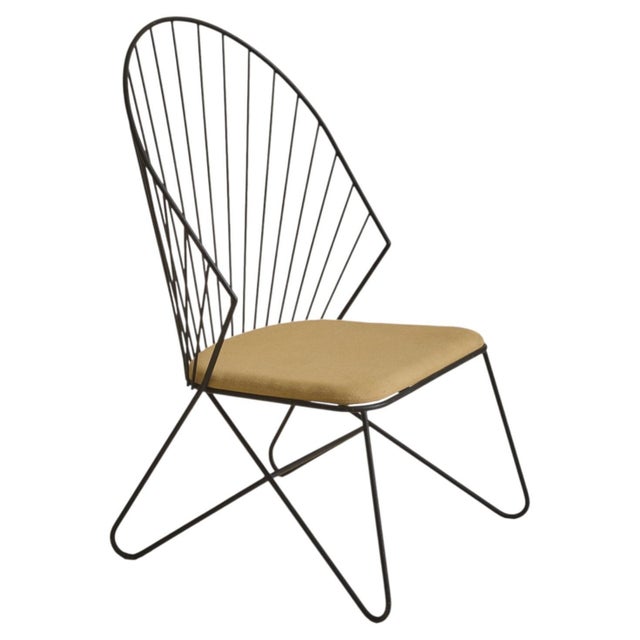 Black Austrian 'Auersberg' Chair by J.O. Wladar & V. Mödlhammer, 1955 - 2 Available For Sale - Image 8 of 12