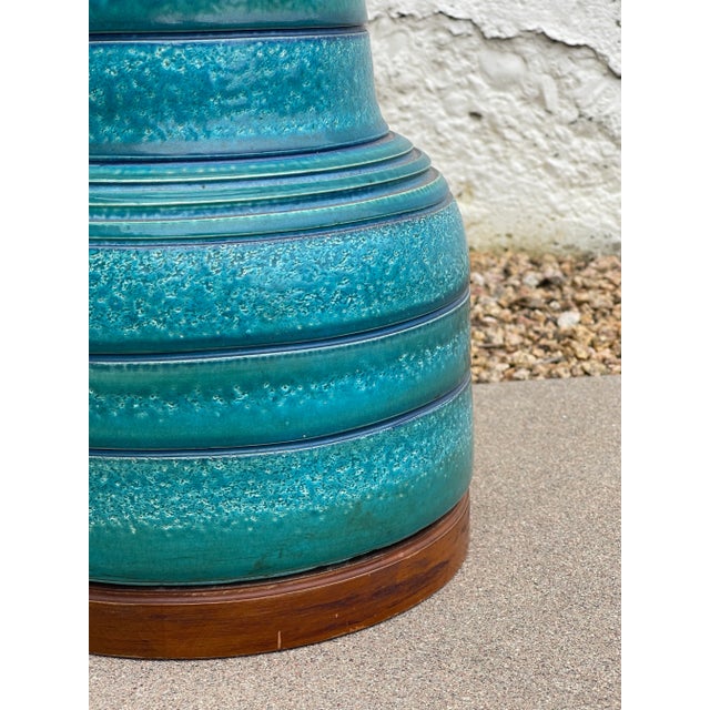 Rosenthal Netter 1950s Mid-Century Modern Lamp by Rosenthal Netter for Designer Bitossi For Sale - Image 4 of 8