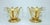 Mid-Century Modern 1980's Lycenta Sweden Gold Plated & Crystal Candle Holders, a Pair For Sale - Image 3 of 8