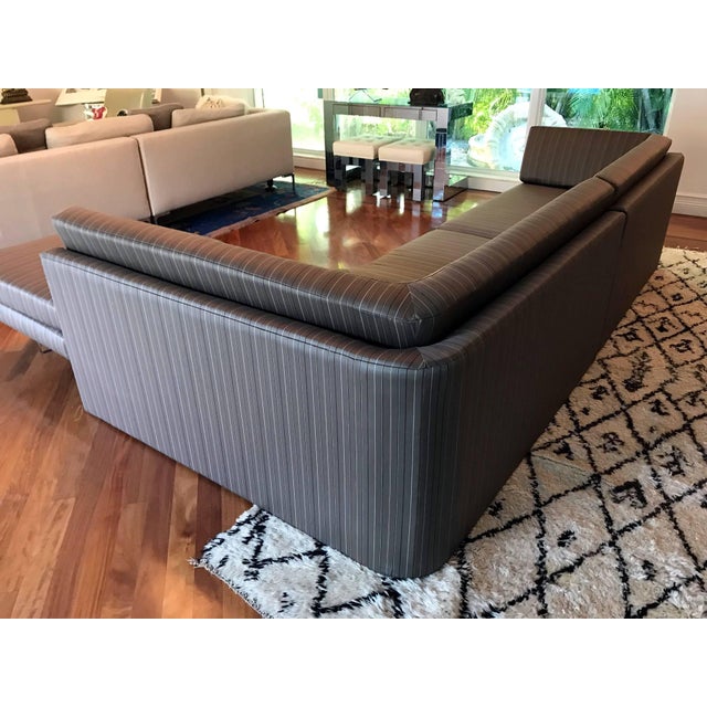 1970s Fantastic Sectional Omnibus Sofa by Vladimir Kagan For Sale - Image 5 of 10