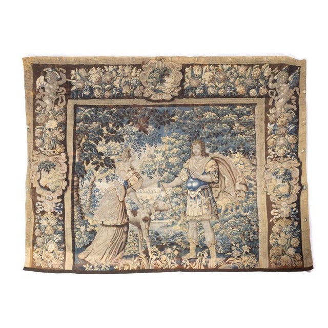 17th Century Aubusson Tapestry For Sale - Image 6 of 6