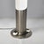 Italian Space Age Round Floor Lamp in Metal with White Interior, 1970s For Sale - Image 11 of 18