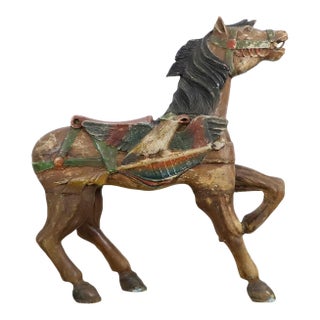 Rare and Antique Mexican Carousel Horse For Sale