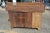 Antique Rustic Primitive Pine Dry Sink / Vanity Cabinet Cupboard W/ Lift Up Center Lid & 2 Side Drawers For Sale - Image 10 of 12