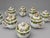 Ceramic Set of 10, Chinese Export "Grapevine" Pot De Crème Cups and Covers, C. 1800 For Sale - Image 7 of 9