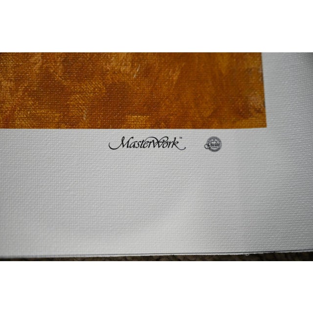 Textile Howard Terpning “Coffee Coolers Meet the Hostiles” Signed Limited Edition MasterWork Giclée Canvas, 11/50 For Sale - Image 7 of 9