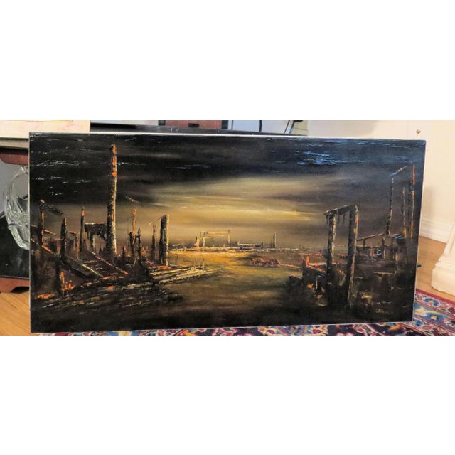 "Day After the Last Day" Painting by Listed Artist Stancin For Sale In Boise - Image 6 of 6